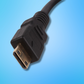 20cm Mini HDMI to VGA Adapter Cable