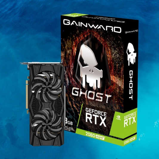 Gainward Nvidia GeForce RTX 2060 Super Ghost 8gb graphics card-Refurbished