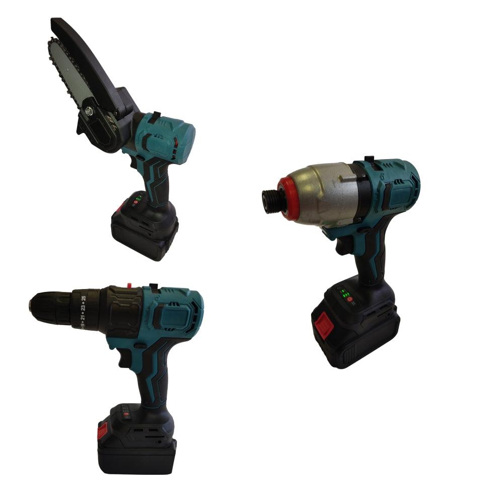 12in1 Rechargeable Cordless Drill Set 21V - Mega IT Stores