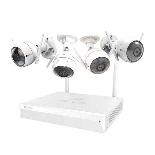 EZVIZ CCTV 8 Channel FHD NVR Security System Kit With 8 Cameras - White - Mega IT Stores