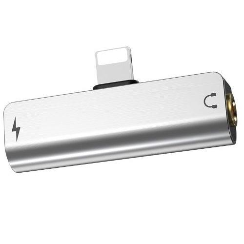 Hoco LS25 2-in-1 Listening & Charging 3.5mm Audio to Lightning Converter - Mega IT Stores