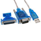 USB 2.0 to RS232/Serial + Parallel Converter Cable - Mega IT Stores