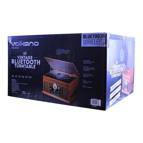 Volkano Vintage Vinyl Series Bluetooth Turntable