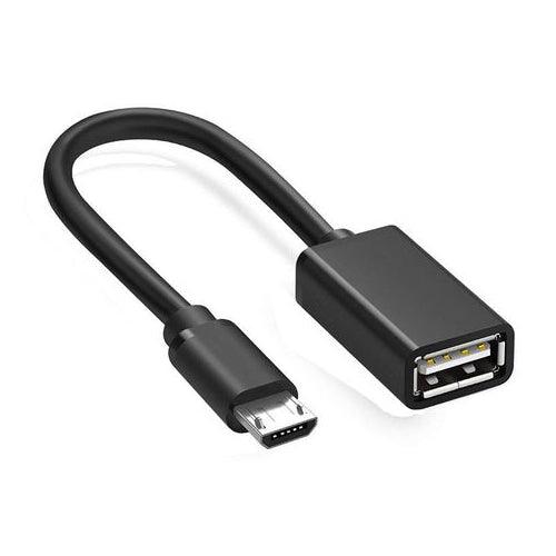 USB Female to Mini USB OTG Cable