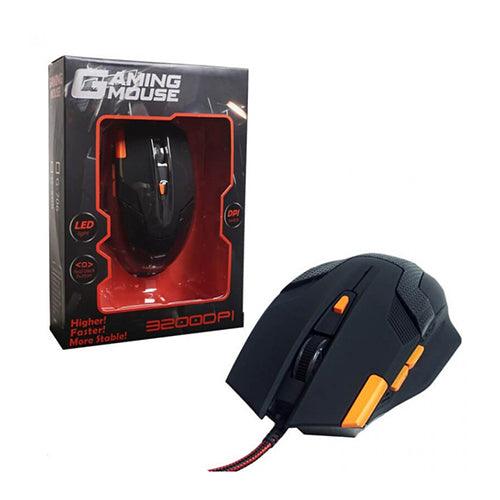 Zornwee wired gaming mouse black and yellow